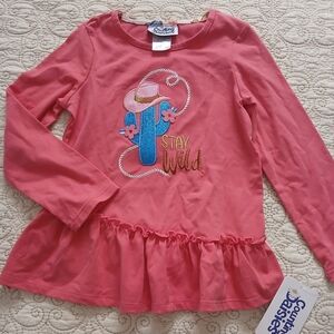 ❄️Counting Daisies Stay Wild Girls Long Sleeve Top Size 6